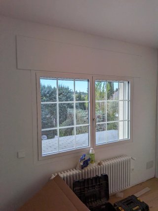 Instalación de ventanas.