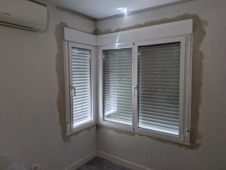 Instalación de ventanas.