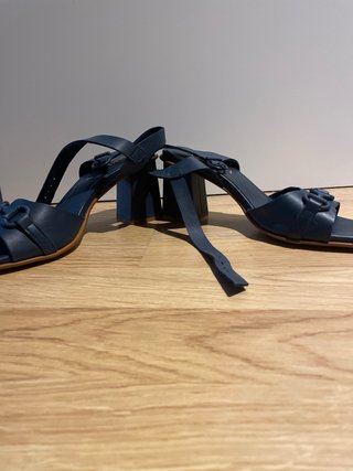 Sandalias elegantes azul