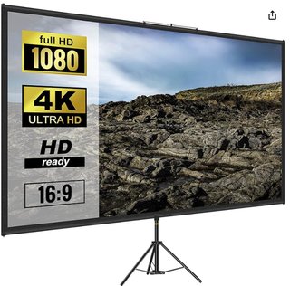 Pantalla para proyector 110"