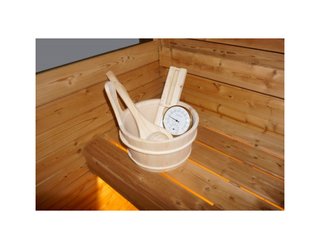Sauna de barril para 6 personas