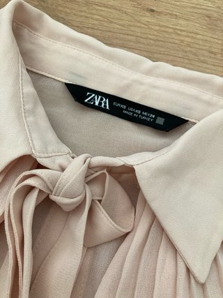 Blusa de Zara talla XS rosa palo