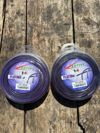 2 confezioni Filo per decespugliatore PLATINO