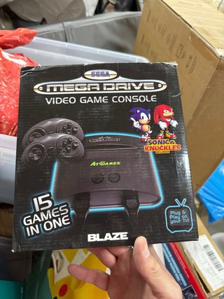 Consola Sega Mega Drive Blaze 15 en 1