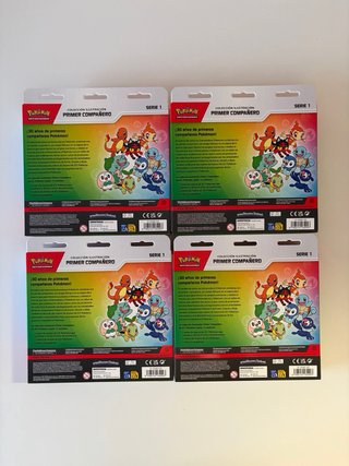 Pokemon TCG Primer Compañero (Serie 1) x4 🇪🇸