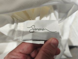 Juego funda nórdica Serene Pom Blanco