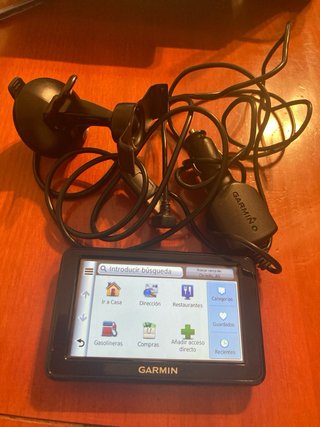 Navegador GPS Garmin para coche