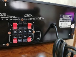 Amplificador Pioneer A-351R Negro