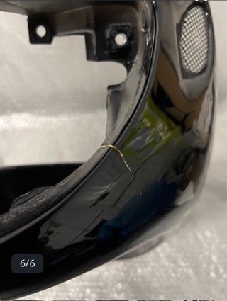 Carenado Frontal Piaggio Zip SP Negro