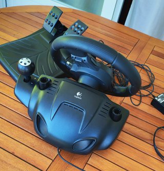 Adaptador PS4 + Volante Logitech Driving Force GT