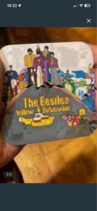 15 Posavasos The Beatles Discografía