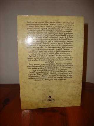 Patañjali y el yoga. Mircea Eliade
