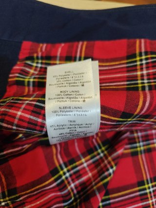 Chaqueta Harrington Fred Perry Made in England - M