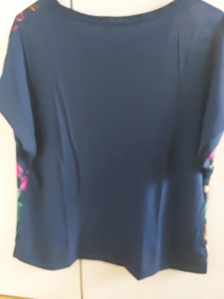Blusa Sfera Estampado Tropical Talla XL