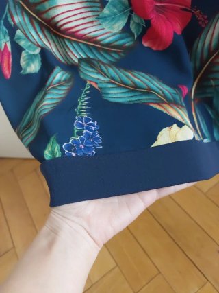 Blusa Sfera Estampado Tropical Talla XL