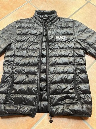 Piumino EA7 Emporio Armani Nero Originale Uomo