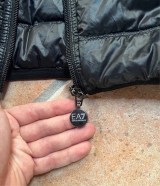 Piumino EA7 Emporio Armani Nero Originale Uomo