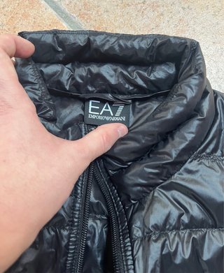 Piumino EA7 Emporio Armani Nero Originale Uomo