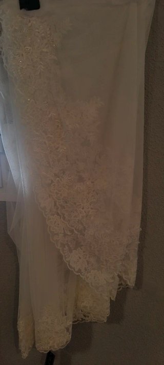 Velo de Novia Encaje Blanco