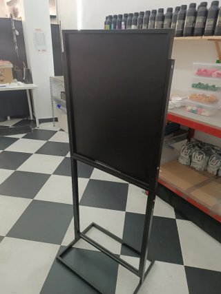 Soporte Publicidad Giratorio 2 Niveles