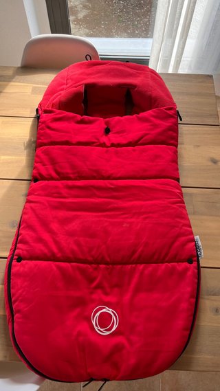 Funda de invierno Bugaboo roja