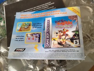 Banjo Pilot Game Boy Advance PAL UK Completo
