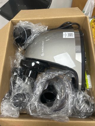 AMZCHEF Licuadora prensado en frío Plata