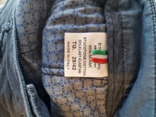 Pantaloni donna ETRE NYC blu