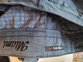 Pantaloni donna ETRE NYC blu