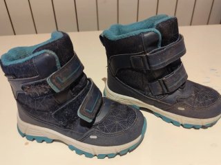 Botas de nieve azules y turquesa 29(calza pequeño)