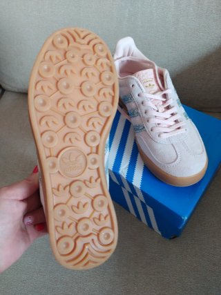 Adidas Gazelle Indoor Zapatilla Rosa Glitter