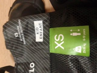 Juego Protecciones Patinete Oxelo Talla XS