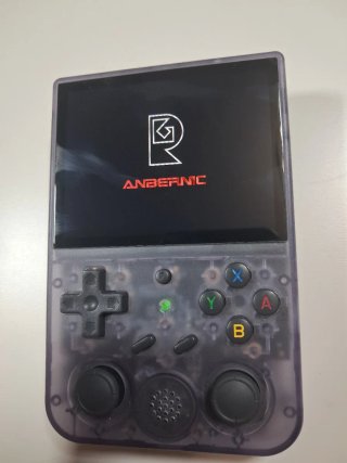 Anbernic RG353V consola portátil gris/morado
