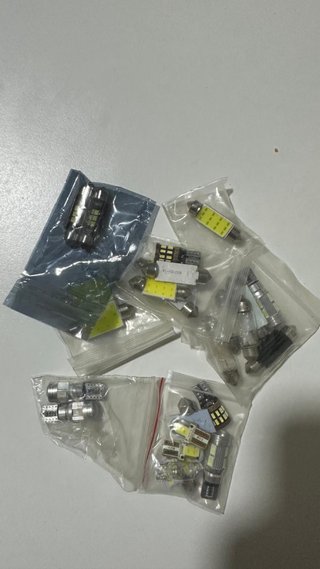 Lote luces LED posición coche