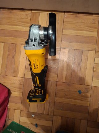 Radial para batería dewalt sin batería solo makina