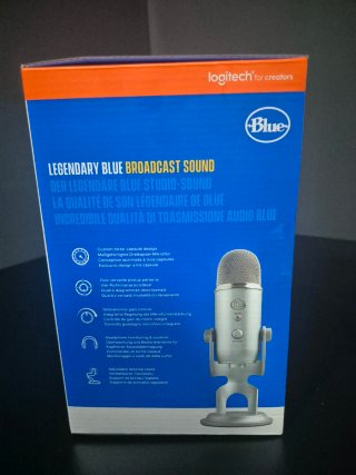 Blue Yeti Micrófono USB Nuevo sin usar