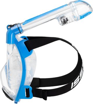 Máscara con tubo de snorkel con soporte GoPro