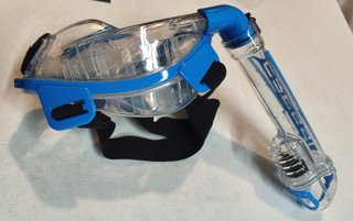 Máscara con tubo de snorkel con soporte GoPro