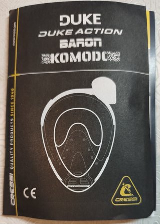 Máscara con tubo de snorkel con soporte GoPro