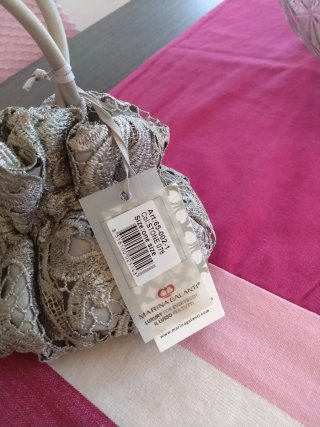 Borsetta Marina Galanti grigio/argento