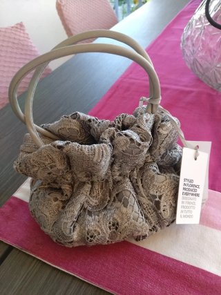 Borsetta Marina Galanti grigio/argento