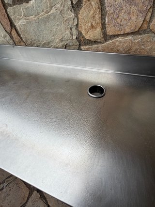 Mueble Bar Acero Inoxidable