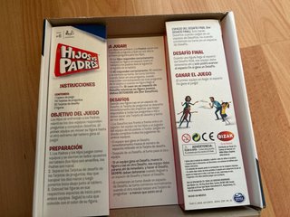 Juego de mesa Hijos vs Padres Bizak