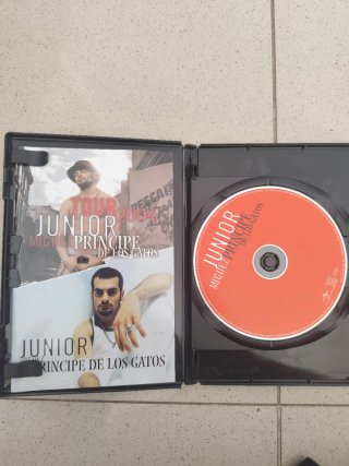 Junior Miguez DVD Tour 2004 y CD Príncipe Gatos