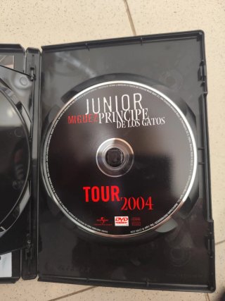 Junior Miguez DVD Tour 2004 y CD Príncipe Gatos