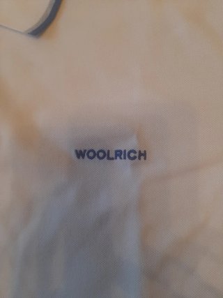 Polo Woolrich bianco uomo