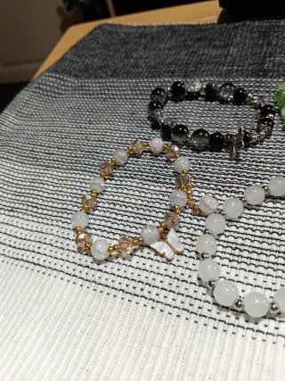 7 Pulseras Abalorios Nuevas