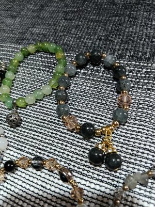 7 Pulseras Abalorios Nuevas