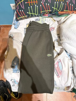 Chandal Lacoste Verde Kaki
