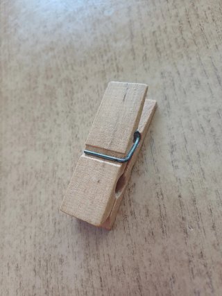 Chiudipacco Mulino Bianco in legno